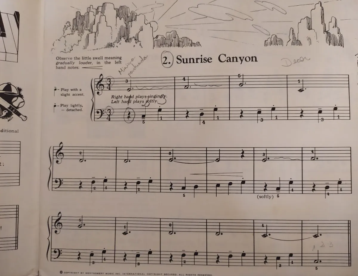 Partituras  miniatura 3