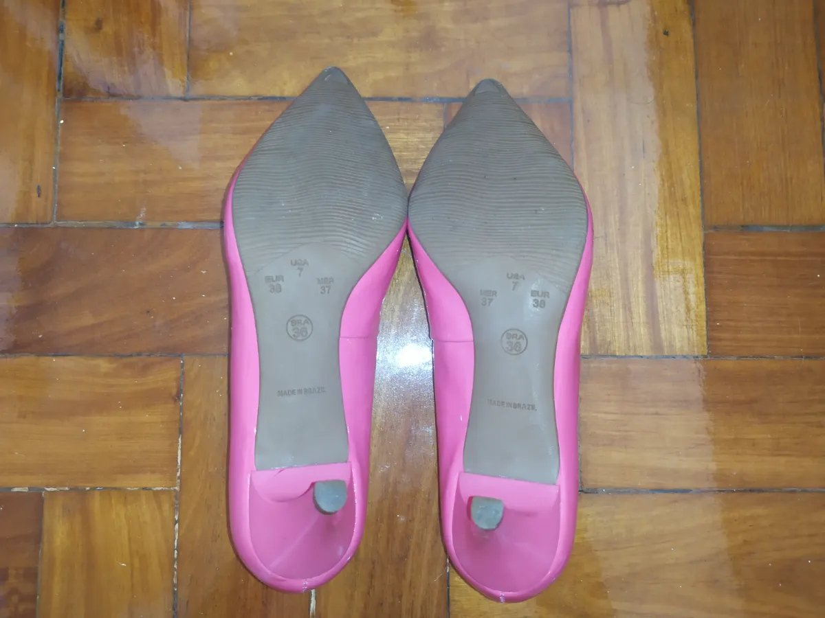 Scarpin Rosa Pink Verniz miniatura 4