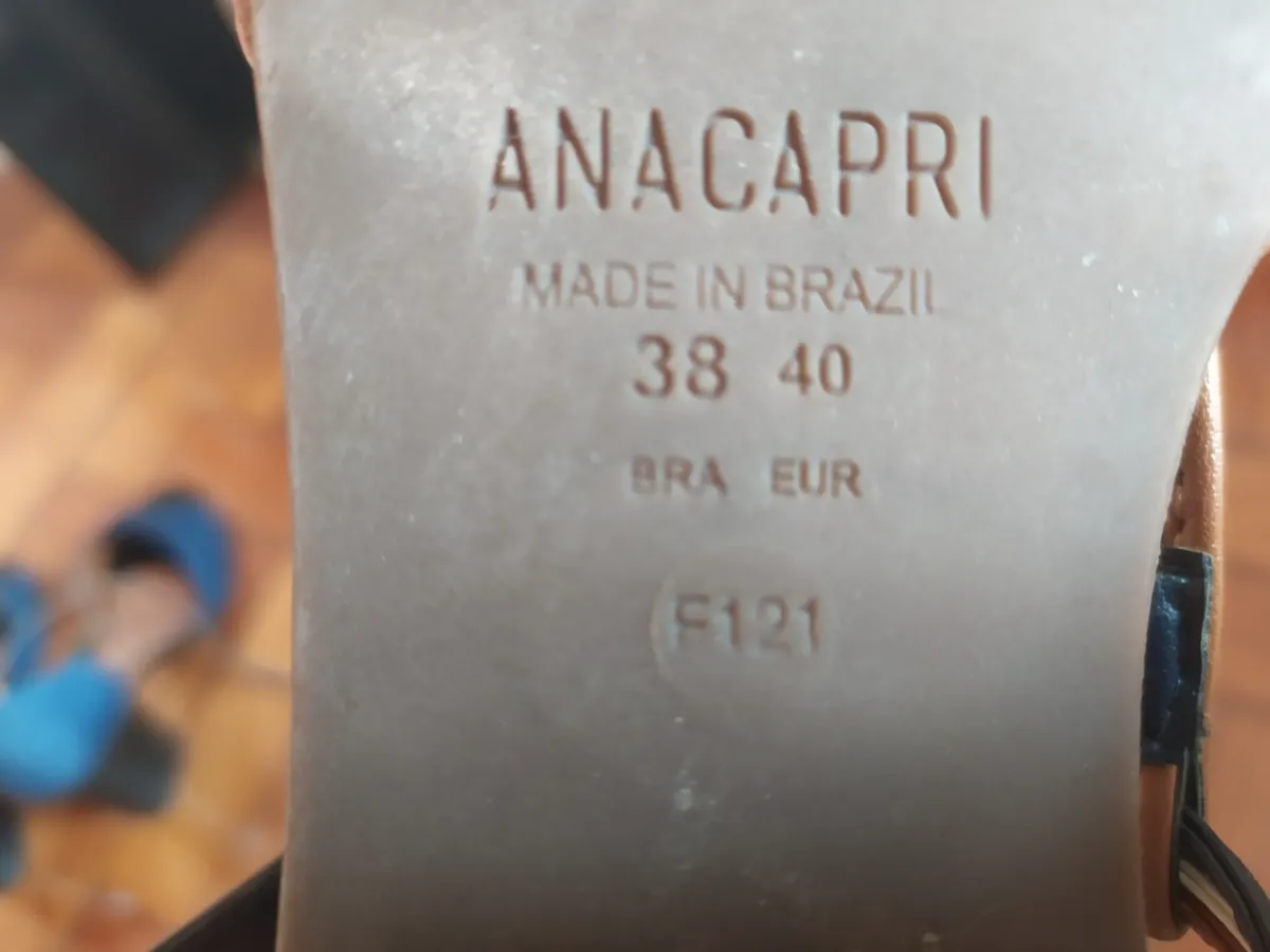 Sandália Ana Capri tam. 38 miniatura 4