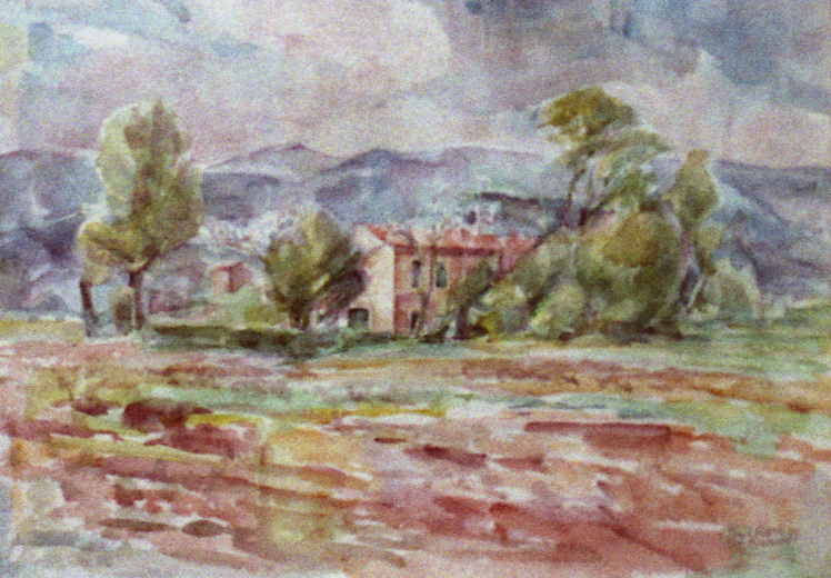 Provence roze huis
