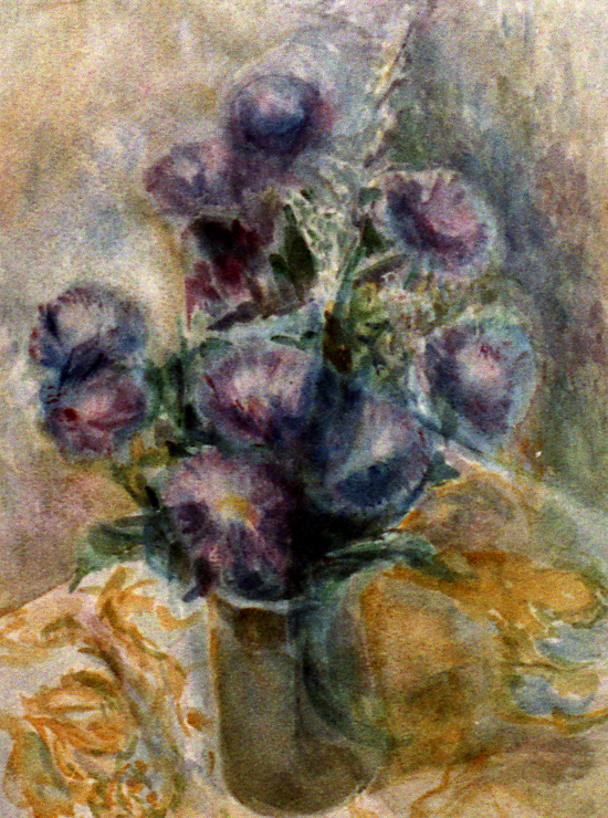 bloemen herfst paars