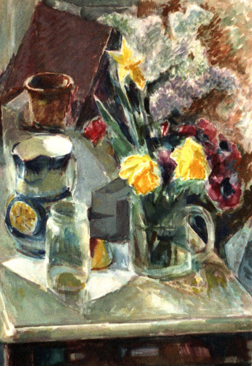 stilleven met bloemen