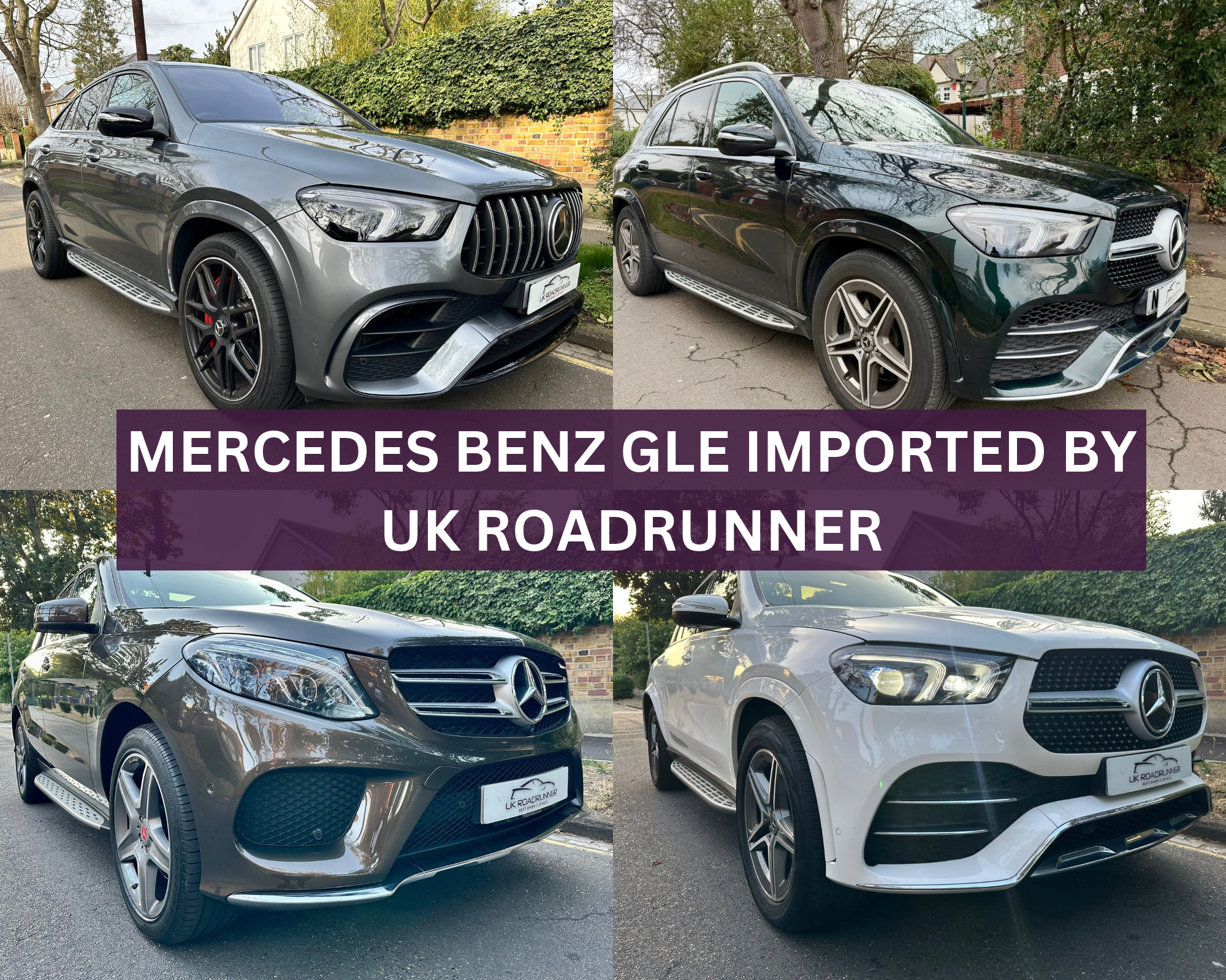 Mercedes  Benz GLE Imported from the UK by UK RoadRunner