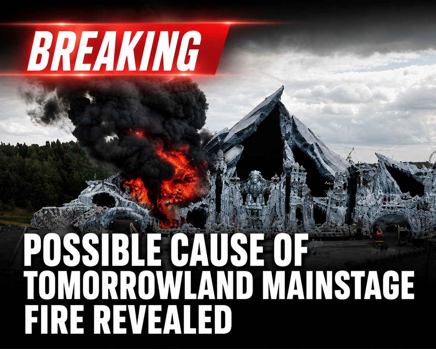 🔴 BREAKING Possible Cause of Tomorrowland Mainstage Fire Revealed