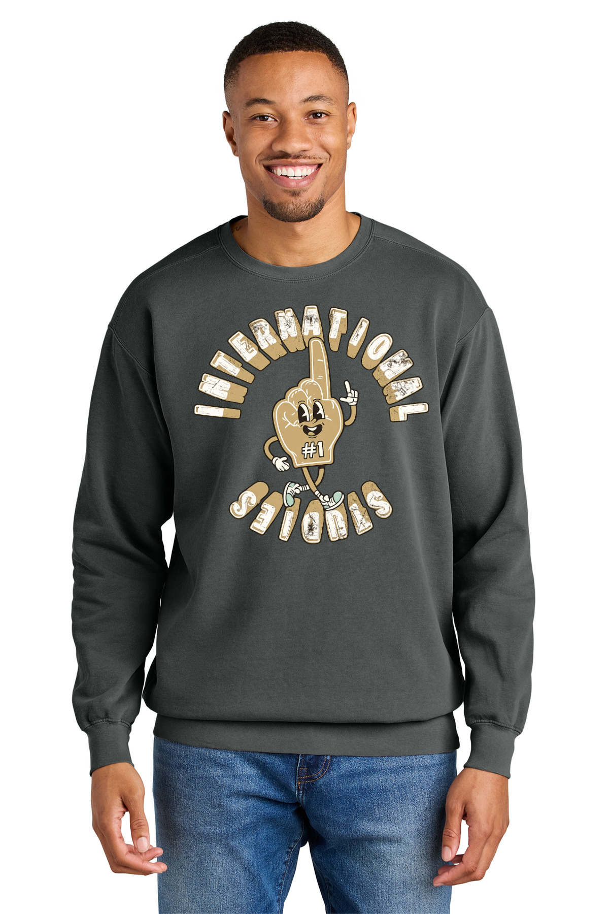 COMFORT COLORS Ring Spun Crewneck Sweatshirt.