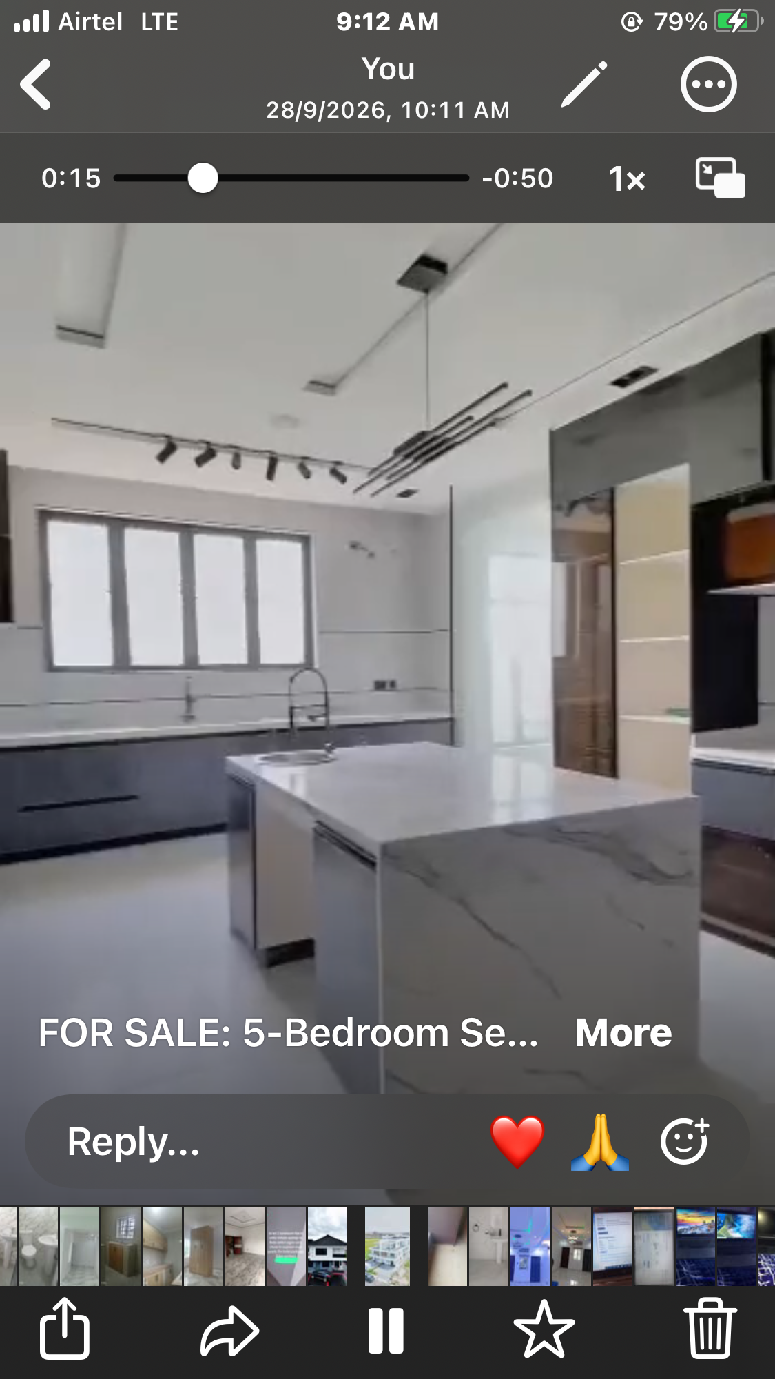 5 bedrooms duplex with bq