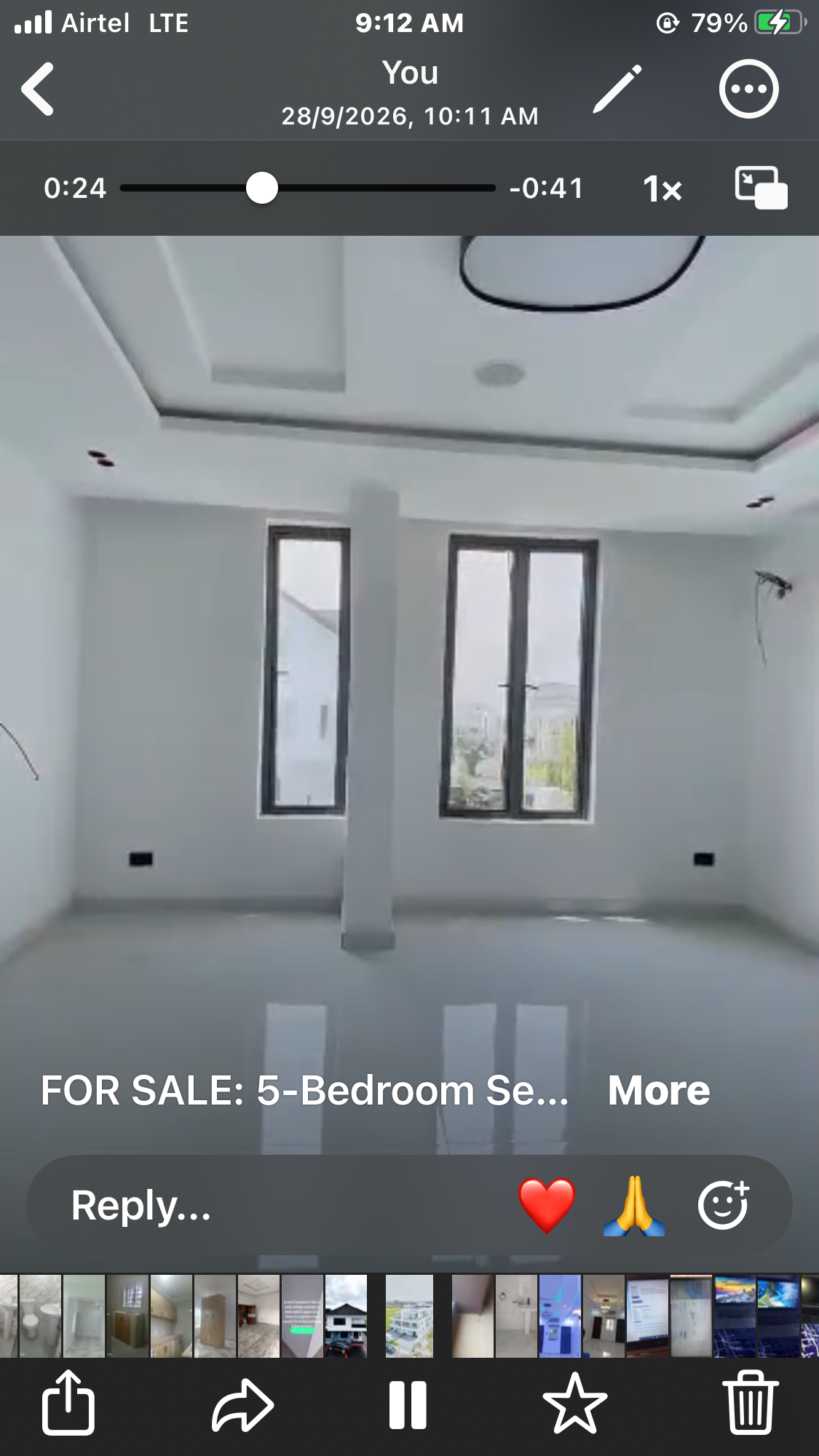 5 bedrooms duplex with bq