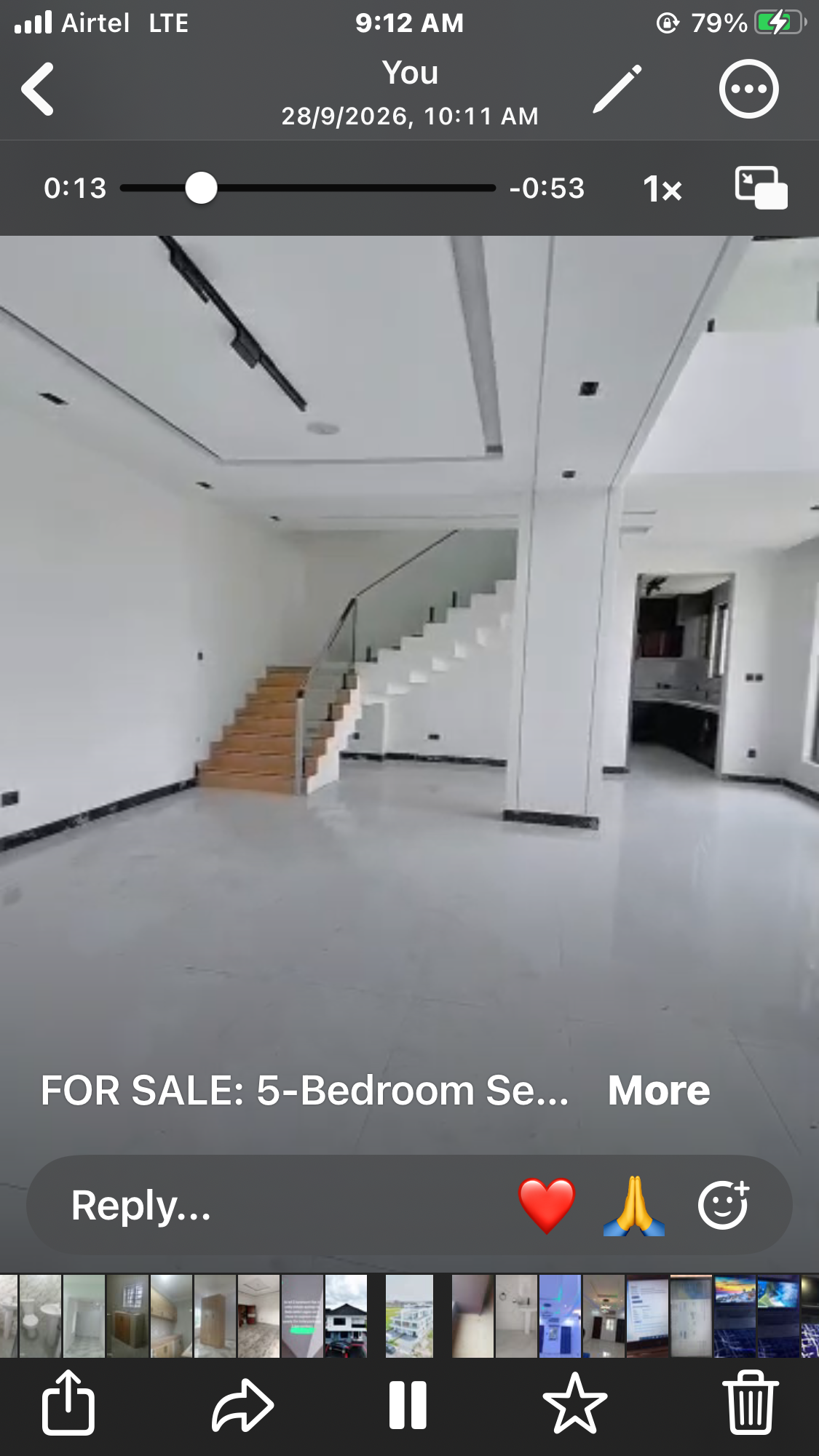 5 bedrooms duplex with bq