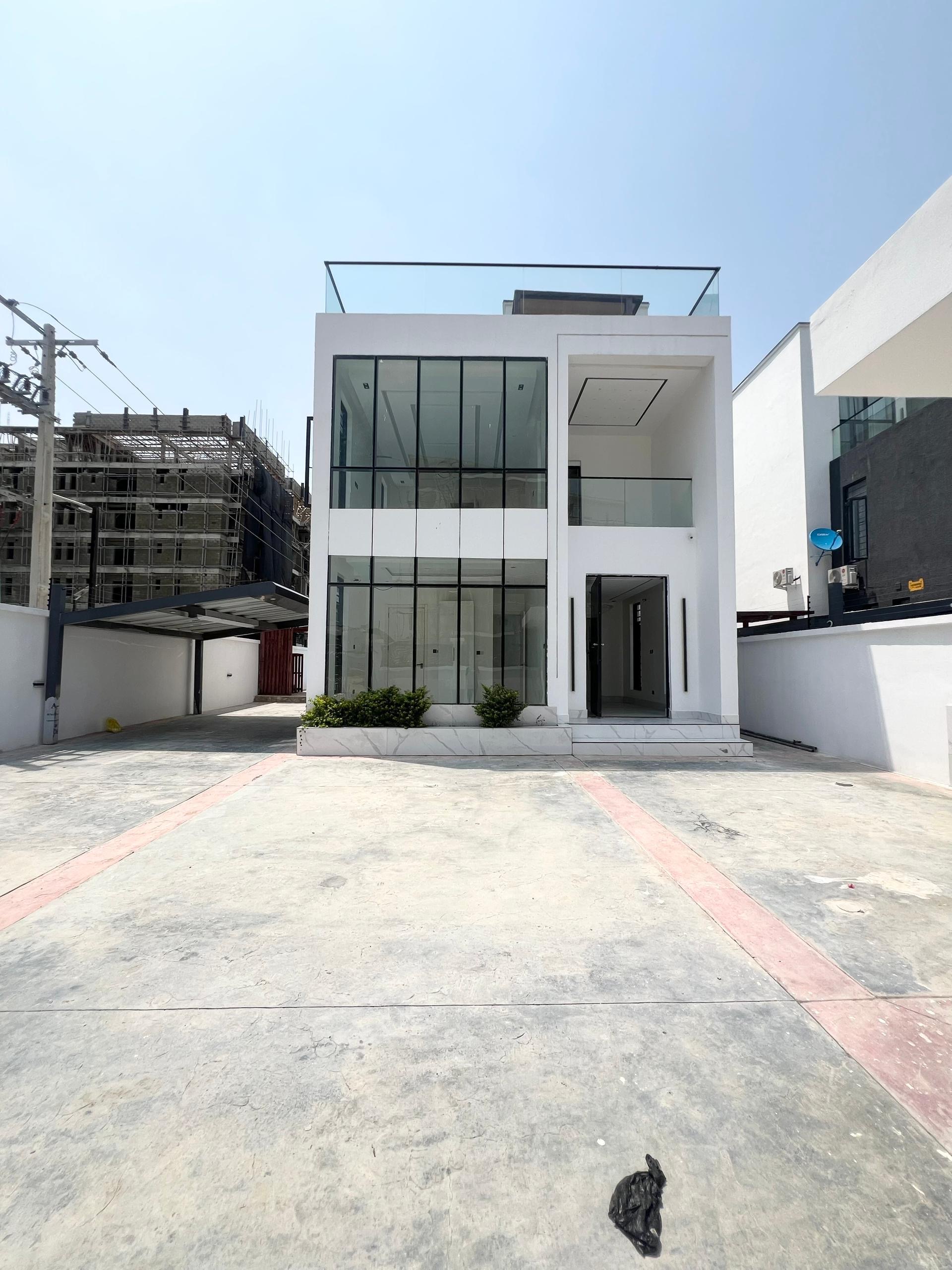 LUXURY 5 BEDROOM FULLY DETACHED DUPLEX WITH POOL IN LEKKI - image 17