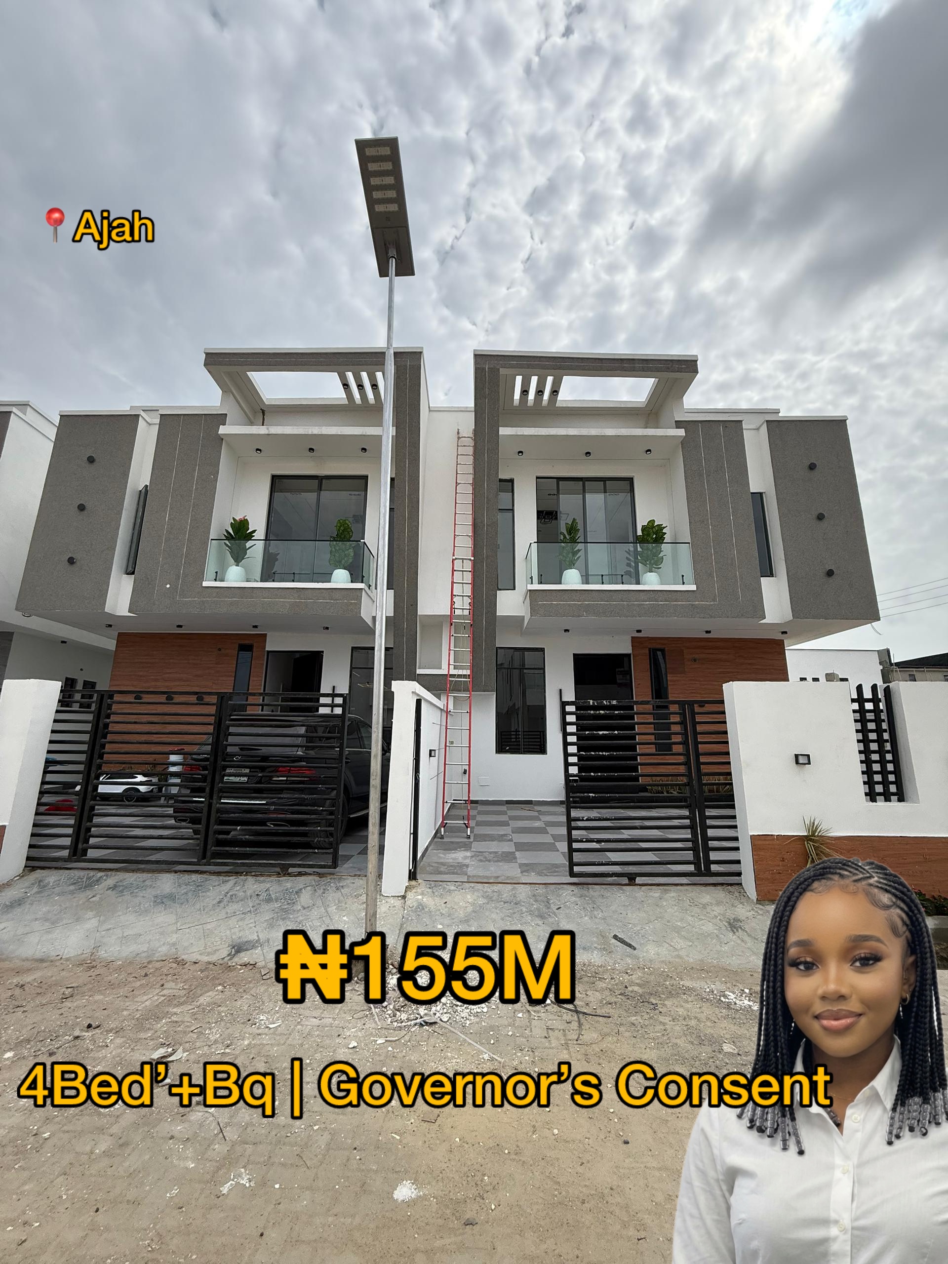 Newly Built 4-Bedroom Semi-Detached Duplex for Sale