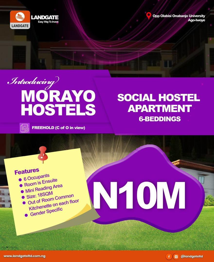 Looking for a high yield rental asset built to pay you back year after year? Invest in Morayo Hostels - image 3