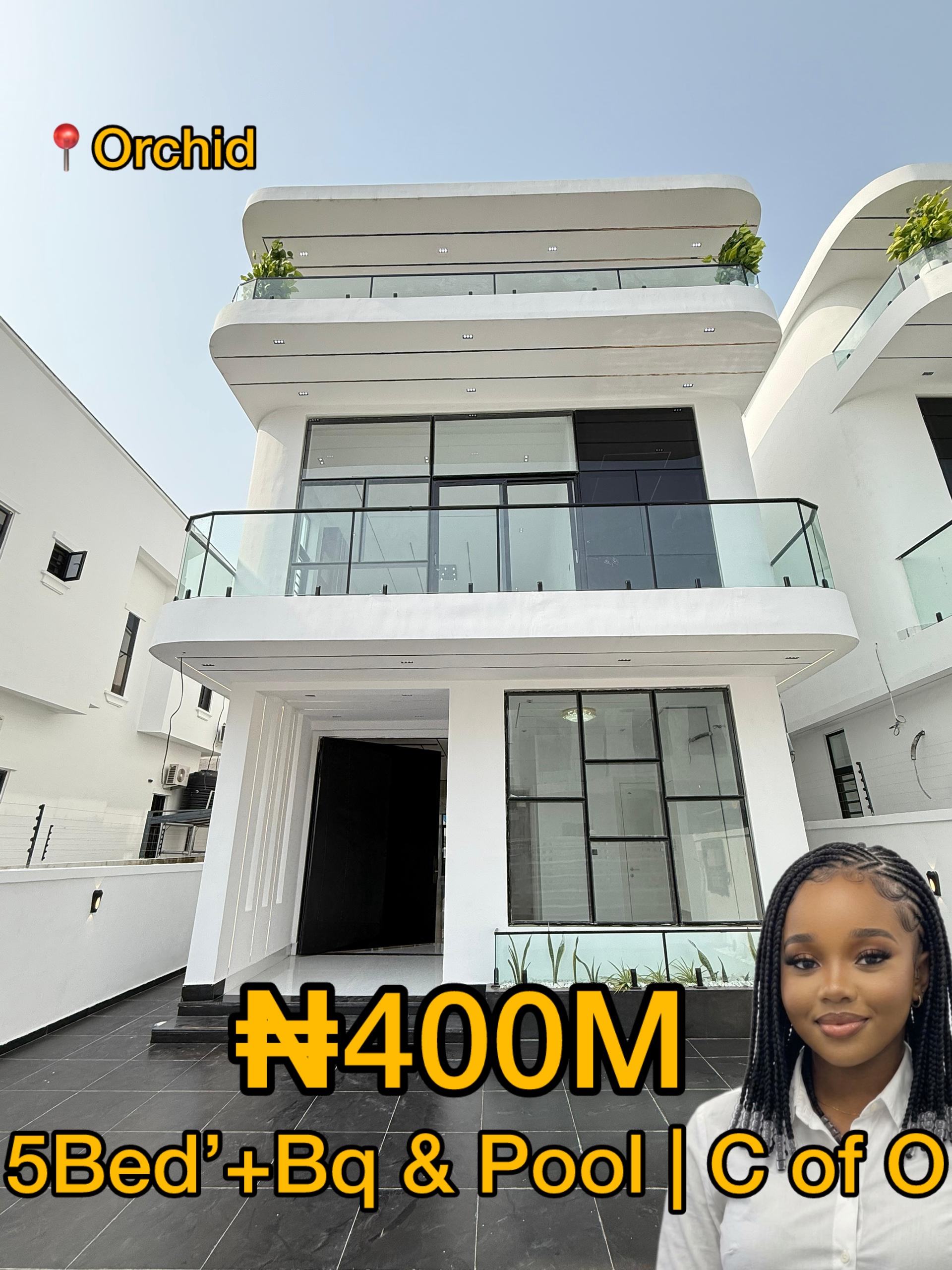 NEWLY BUILT 5 BEDROOM DETACHED DUPLEX FOR SALE - Orchid