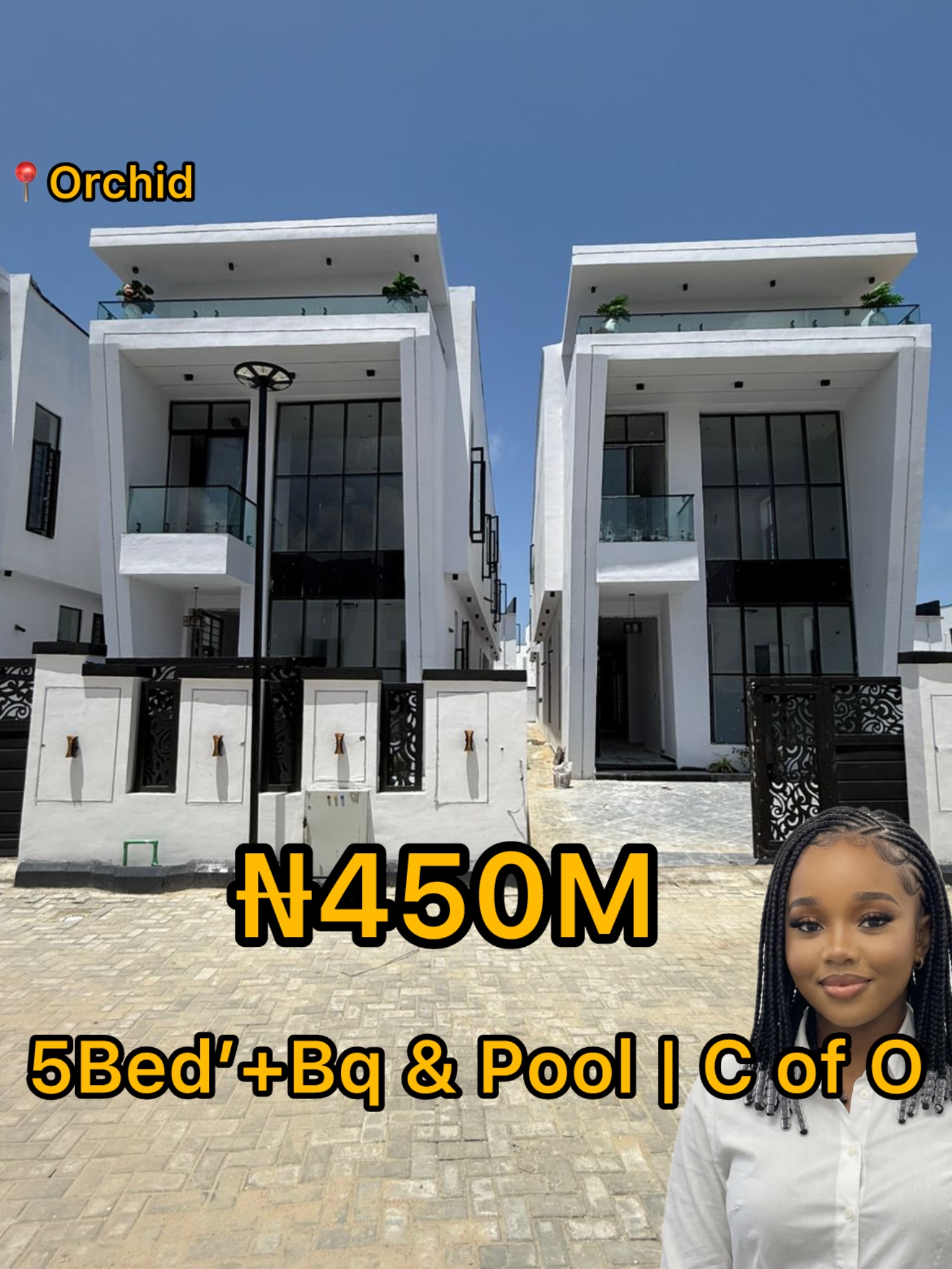 NEWLY BUILT 5 BEDROOM DETACHED DUPLEXES WITH C of O, FOR SALE - image 1