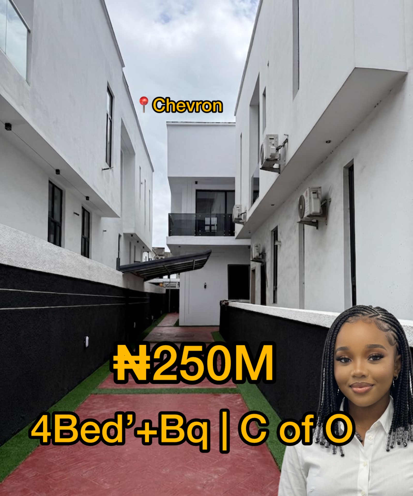 LUXURY 4 BEDROOM SEMI-DETACHED DUPLEX WITH BQ FOR SALE