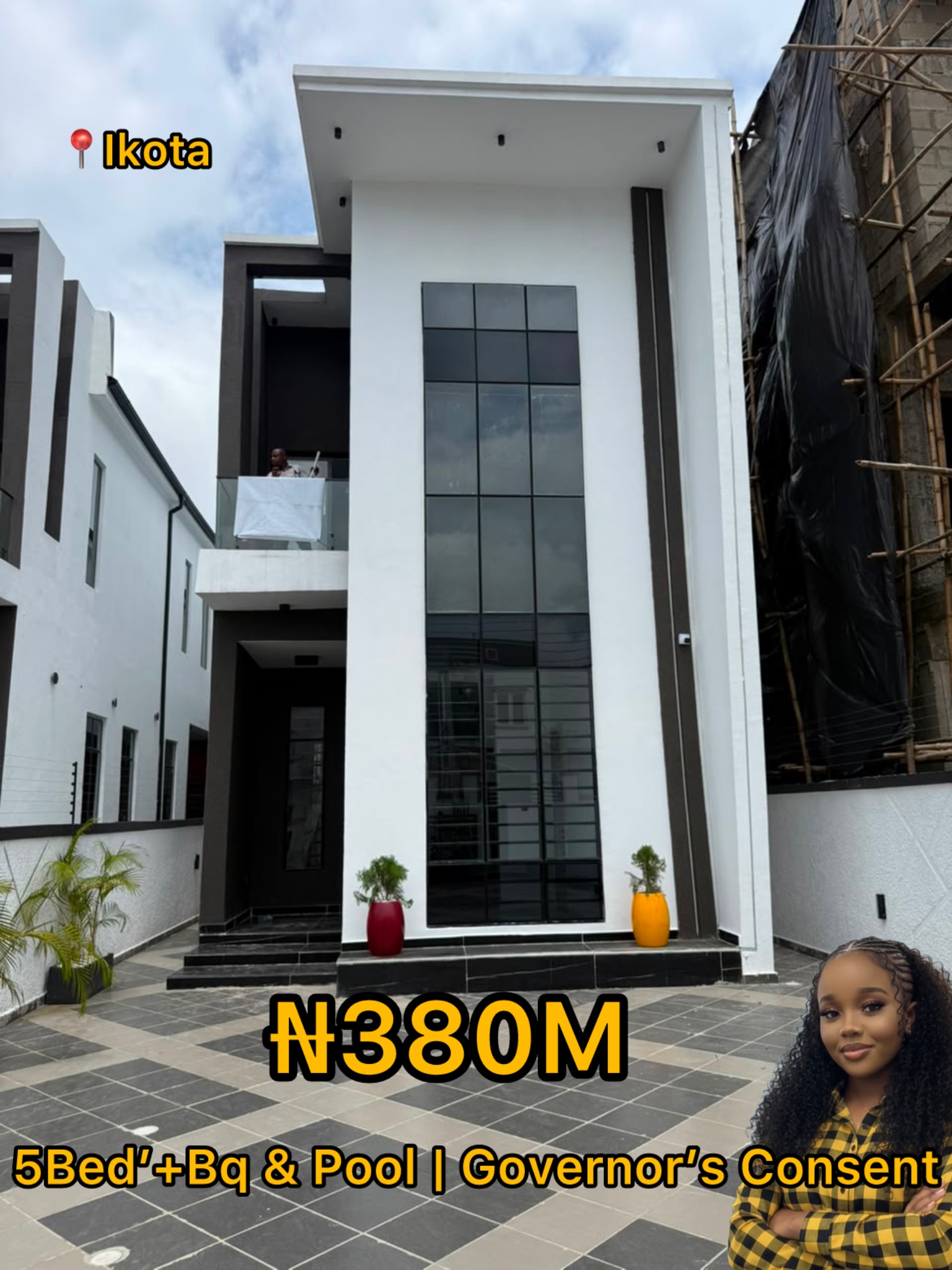 🏡 BRAND NEW LUXURY 5 BEDROOM FULLY DETACHED DUPLEX WITH BQ & SWIMMING POOL FOR SALE