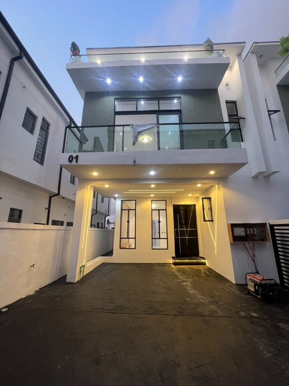 Experience modern living in this beautifully designed semi-detached duplex,