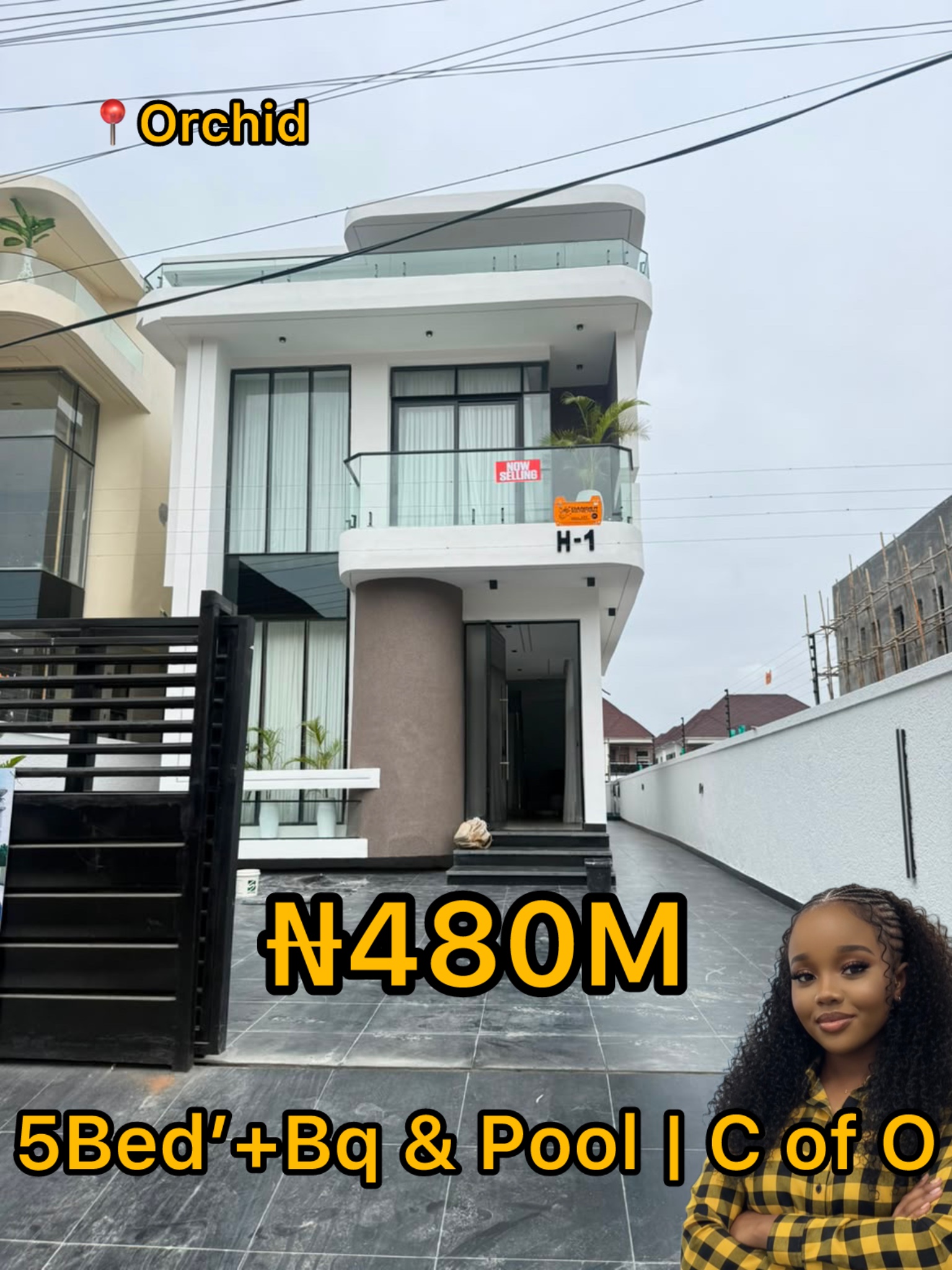 A well-finished contemporary home for buyers who want space, modern technology, privacy, and premium comfort in Orchid, Lekki.