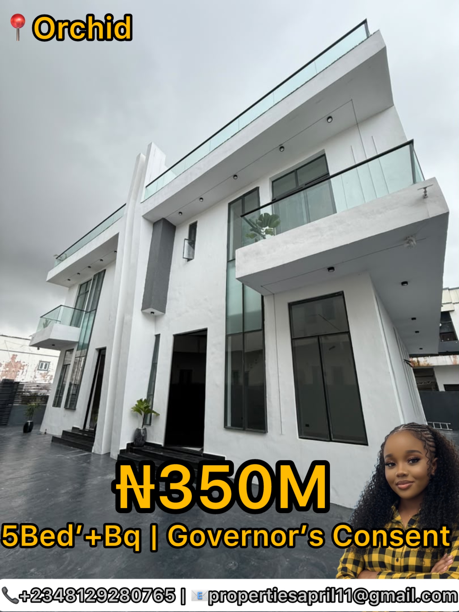 🏡 NEWLY BUILT 5-BEDROOM SEMI-DETACHED DUPLEX FOR SALE in Orchid Road | Verified Listing on Temivilla