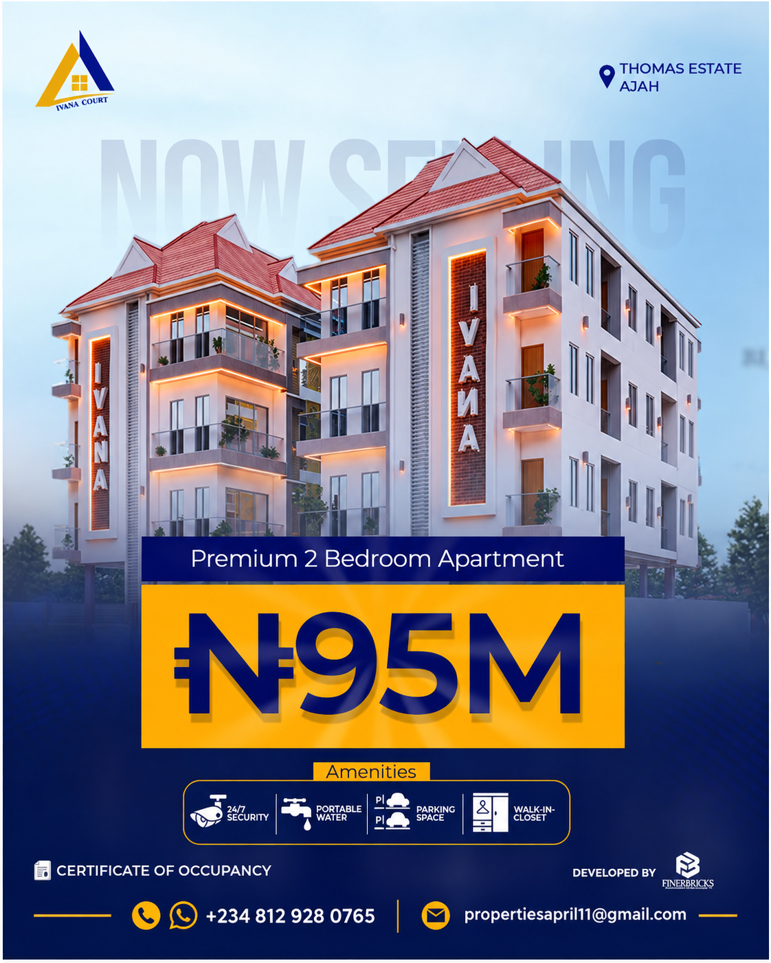 🏡 IVANA COURT | 2-BEDROOM APARTMENT FOR SALE