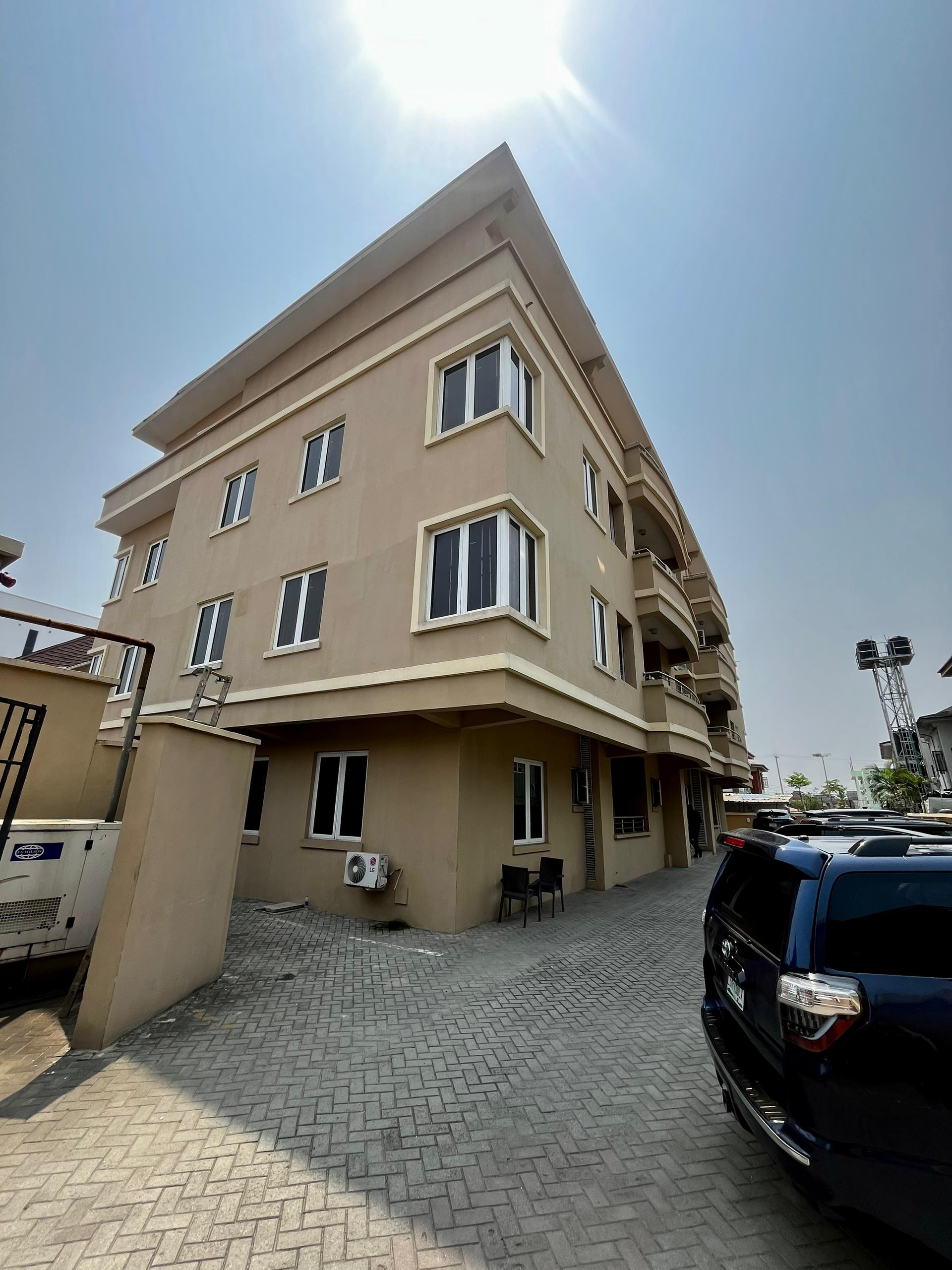 Modernity built 3-bedroom apartments to let 