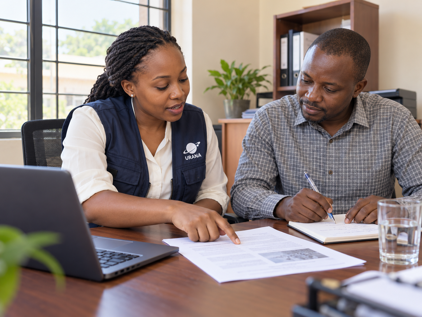 A URANA consultant preparing a Radiation Protection Program (RPP) document for a client in Uganda.