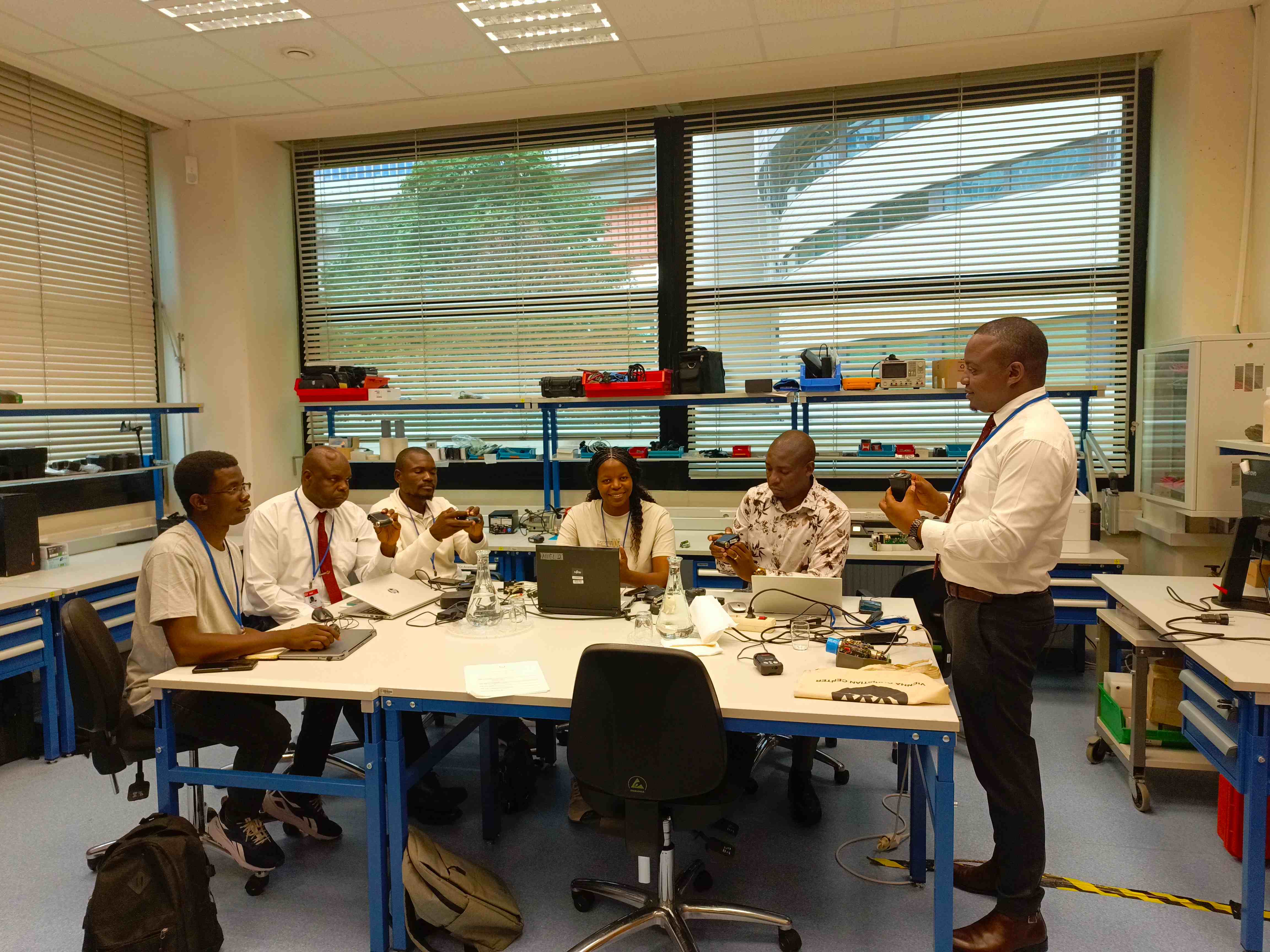 A Radiation Safety Officer (RSO) training course in session in Kampala, Uganda, hosted by URANA Services.