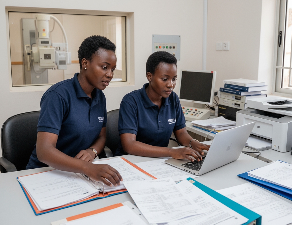 A URANA consultant preparing a Radiation Protection Program (RPP) document for a client in Uganda.