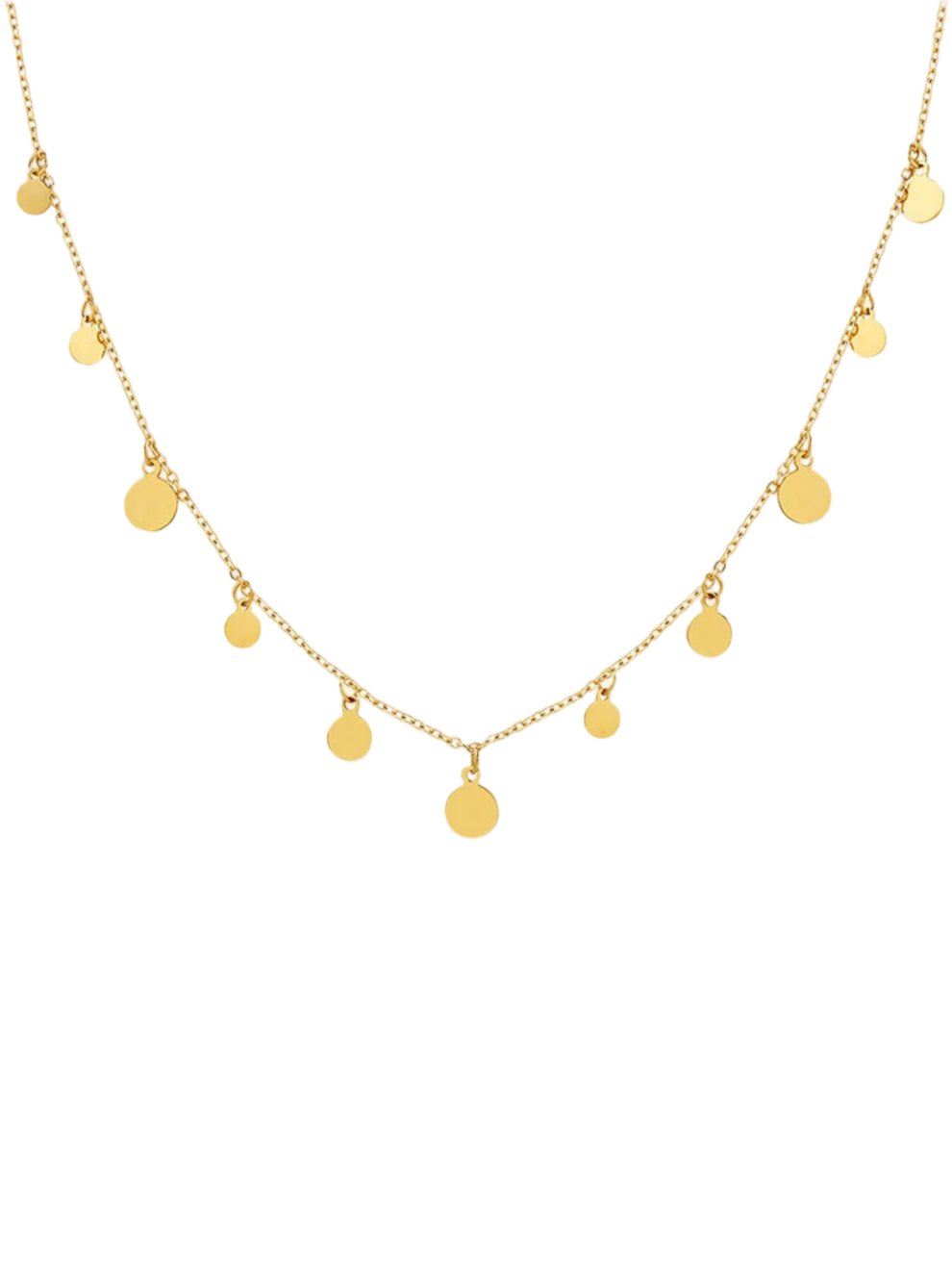 Luna Disc Halskæde