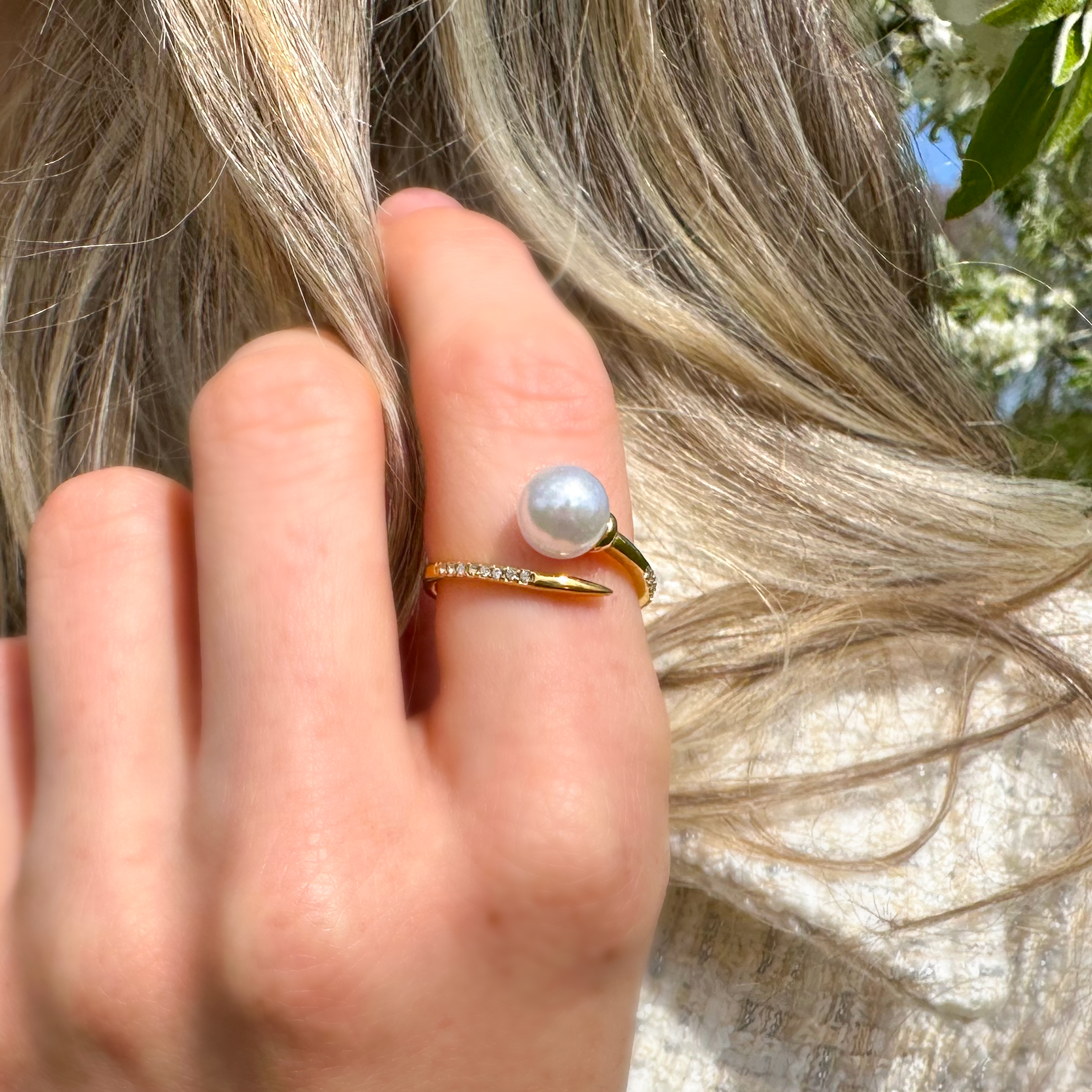 Eleanor ring 18k guldbelagt
