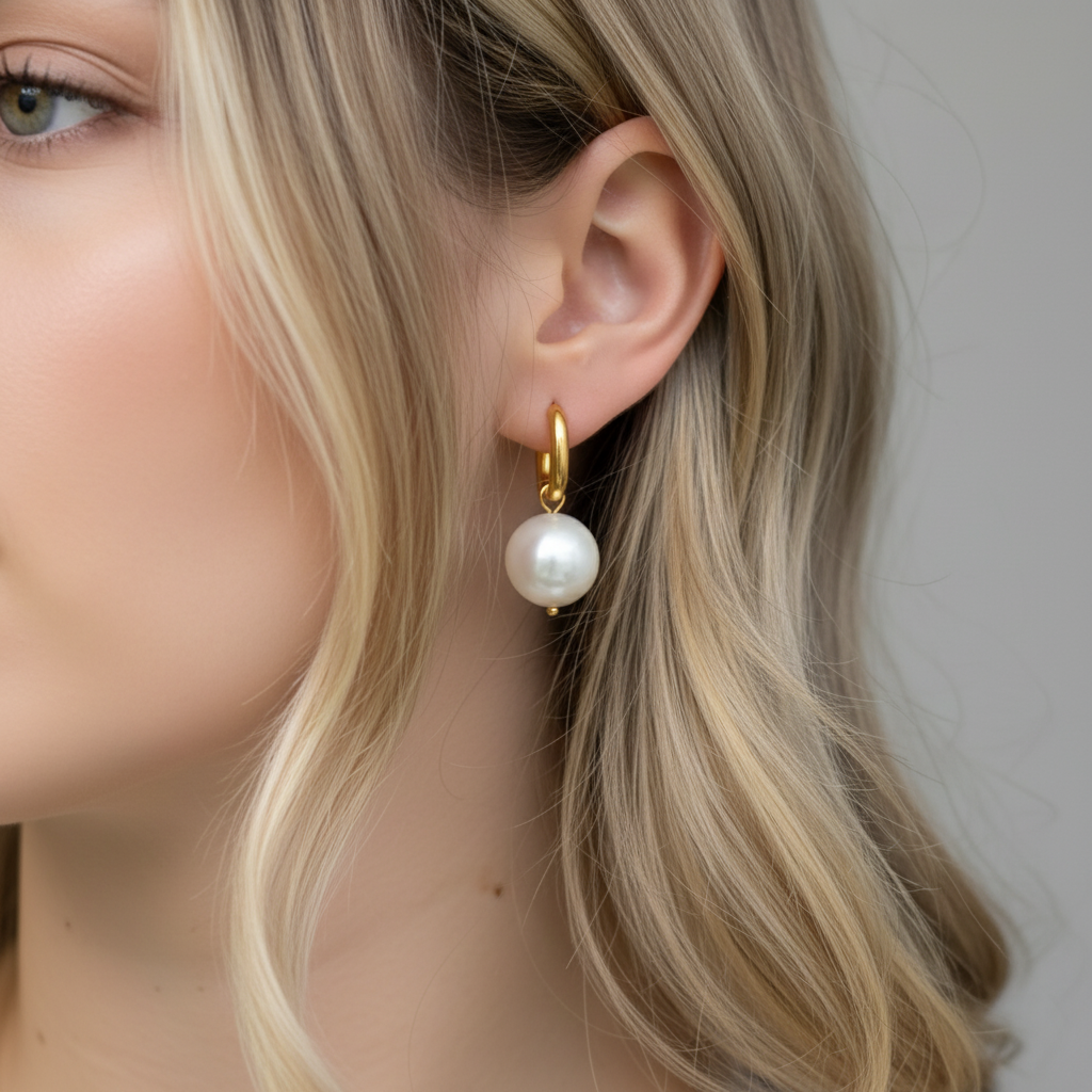 Elora øreringe 18k guldbelagt