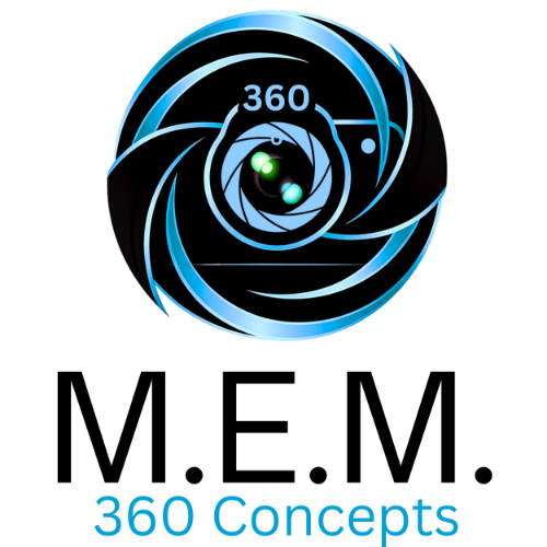 M.E.M. 360 Concepts Logo