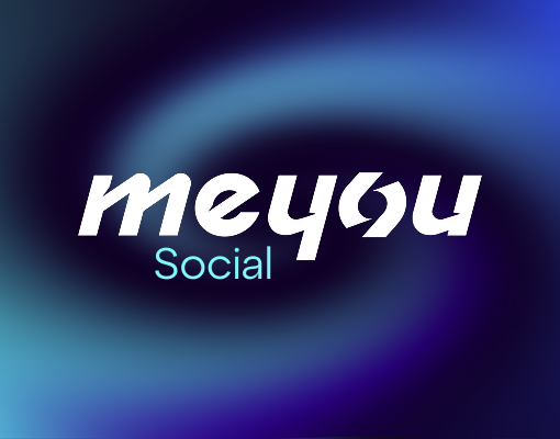 Promotional image for MeYou Social project for the project page