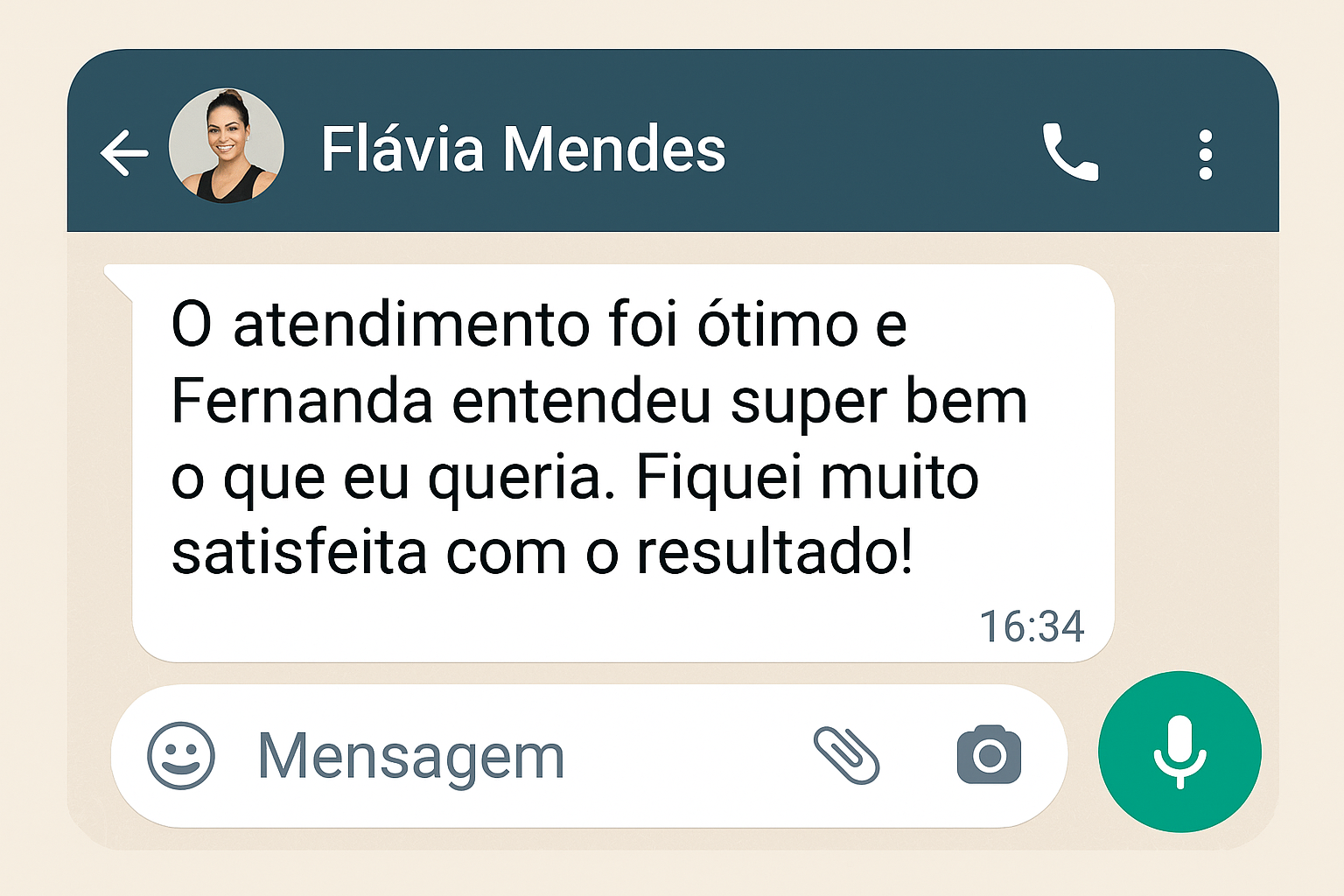 Depoimento de cliente 3