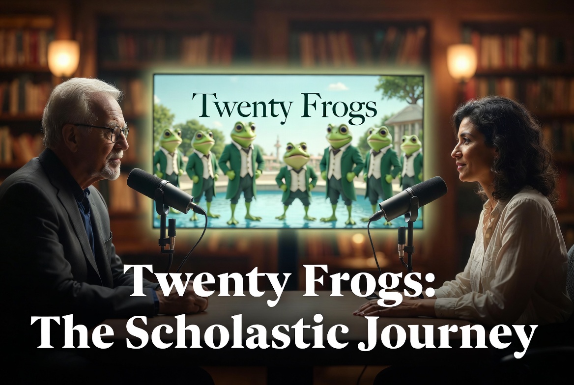 twenty froggies poem questions and answers