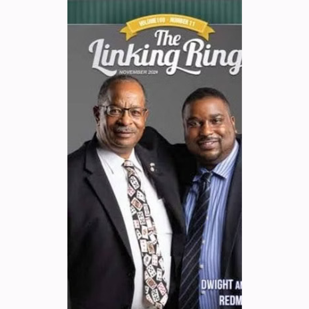 Magician on a magazine cover.