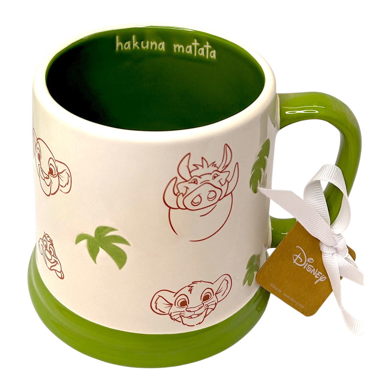  Disney Lion King Hakuna Matata Mug Simba Timon Pumbaa  thumbnail 2