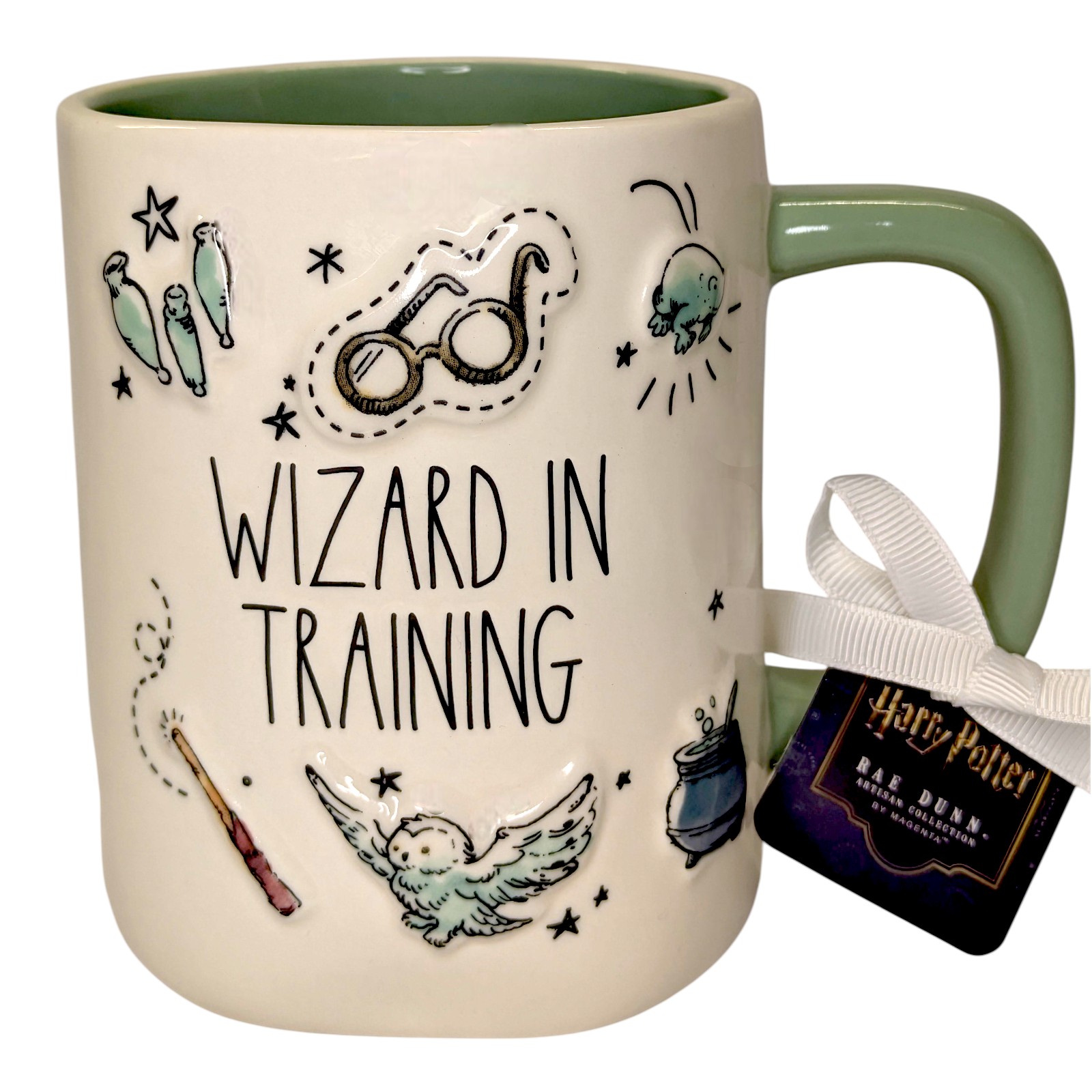 Harry Potter Busy Casting Spells Mug  Cream Ceramic 2026 NWT
