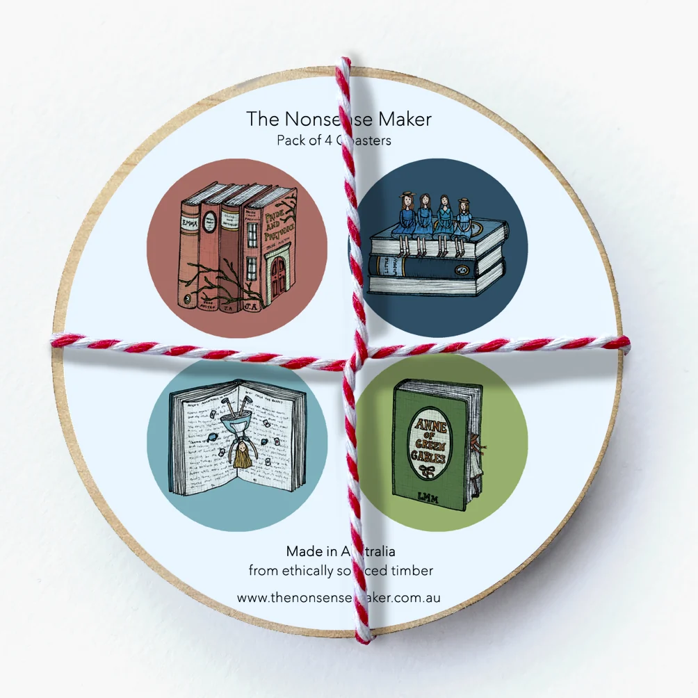 Book Coasters (Pack of 4)  thumbnail 5
