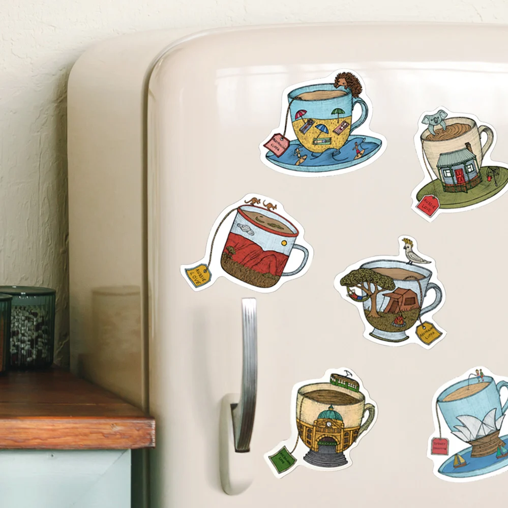 Koala Teacup Magnet thumbnail 2