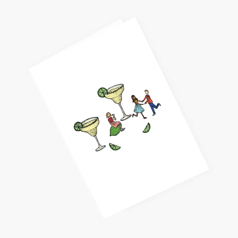 Happy Birthday Margarita - Greeting Card thumbnail 1