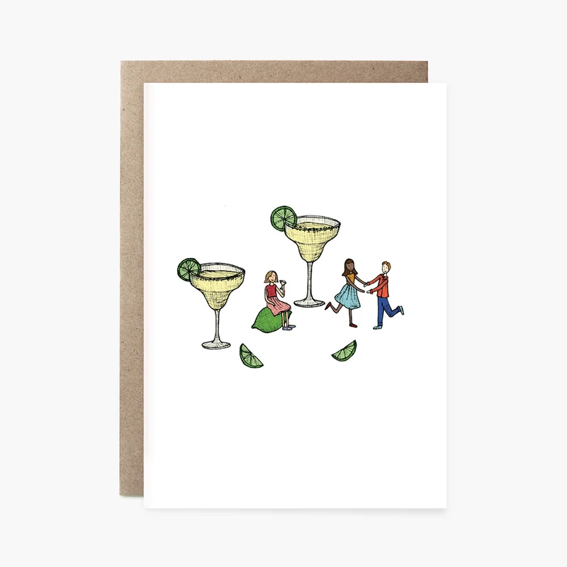 Happy Birthday Margarita - Greeting Card thumbnail 0