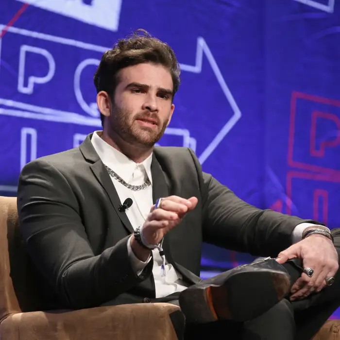 Hasan Piker streaming on Twitch.