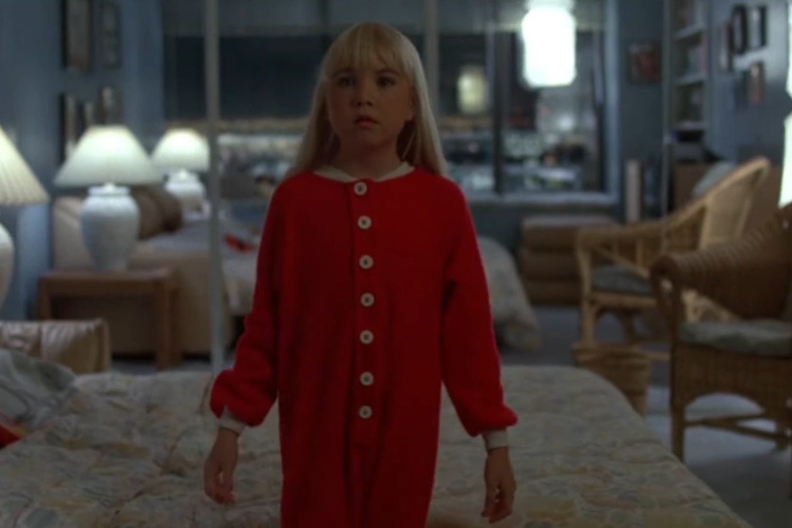 Heather O'Rourke in Poltergeist III (1988).