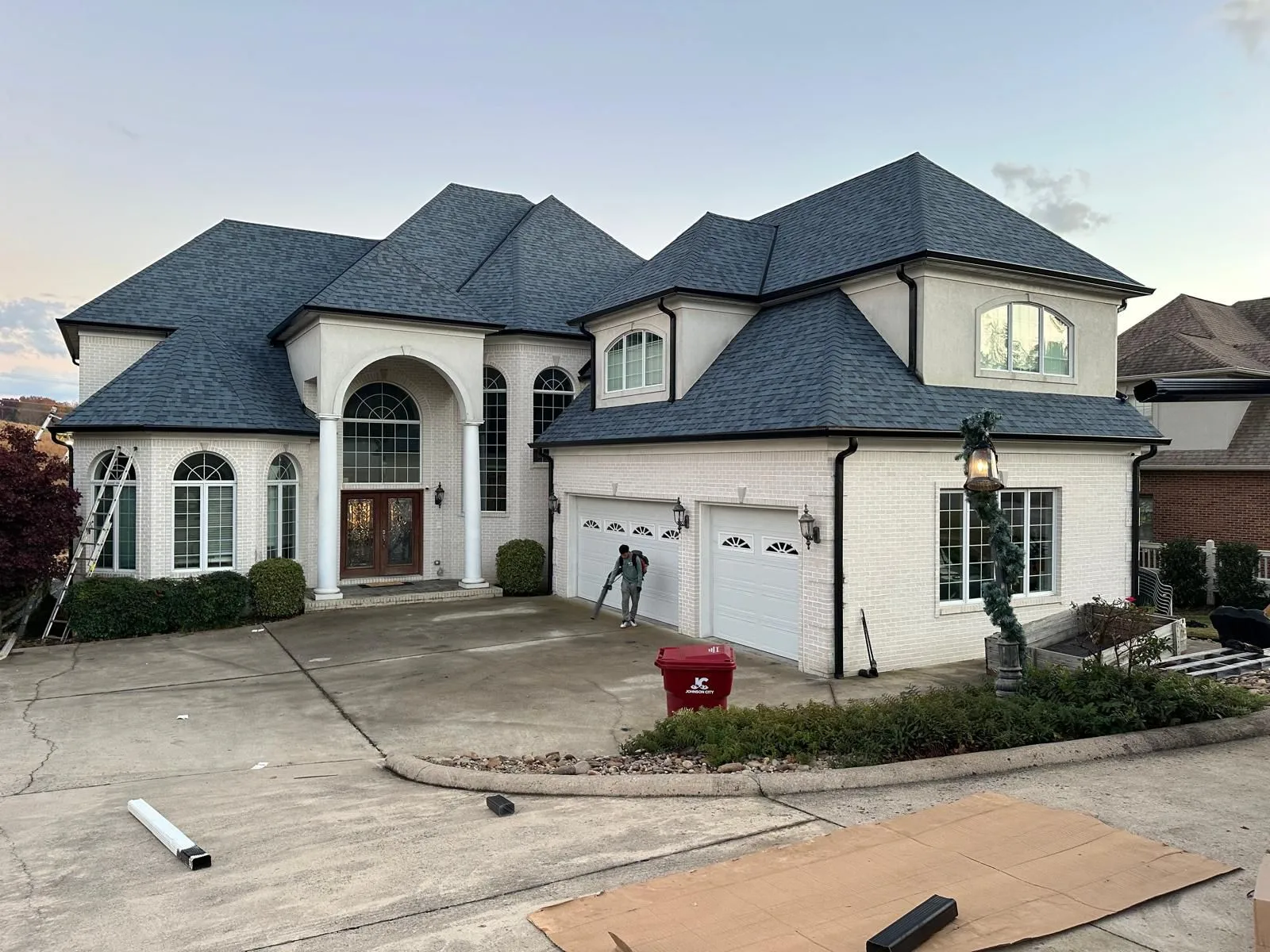 Gutter installation detail