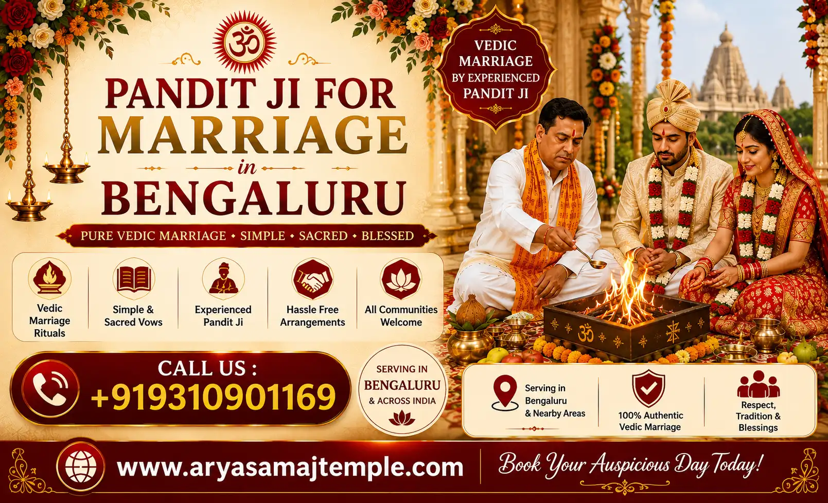 Pandit Ji for Marriage in Bengaluru Poster