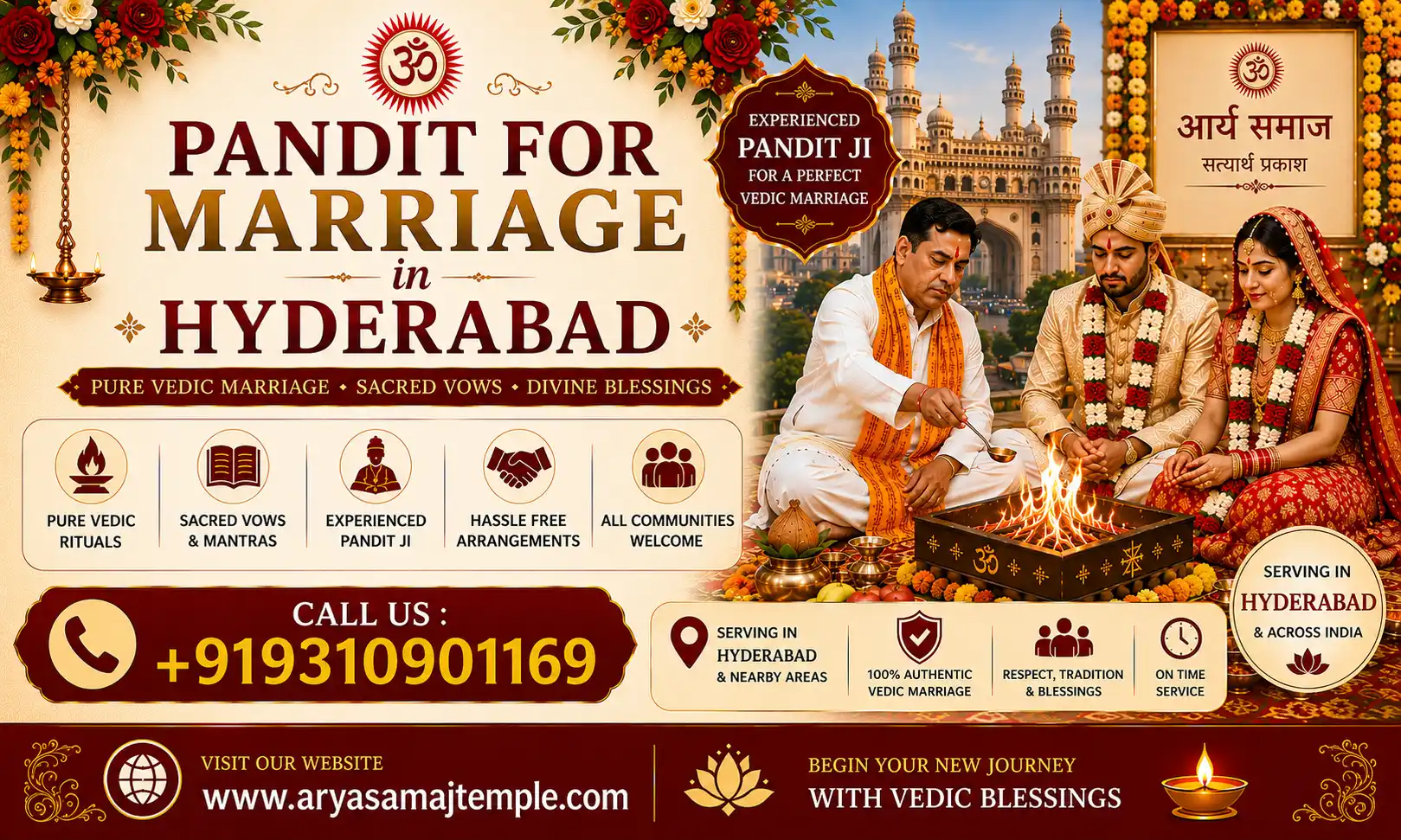 Pandit Ji for Marriage in Hyderabad Poster