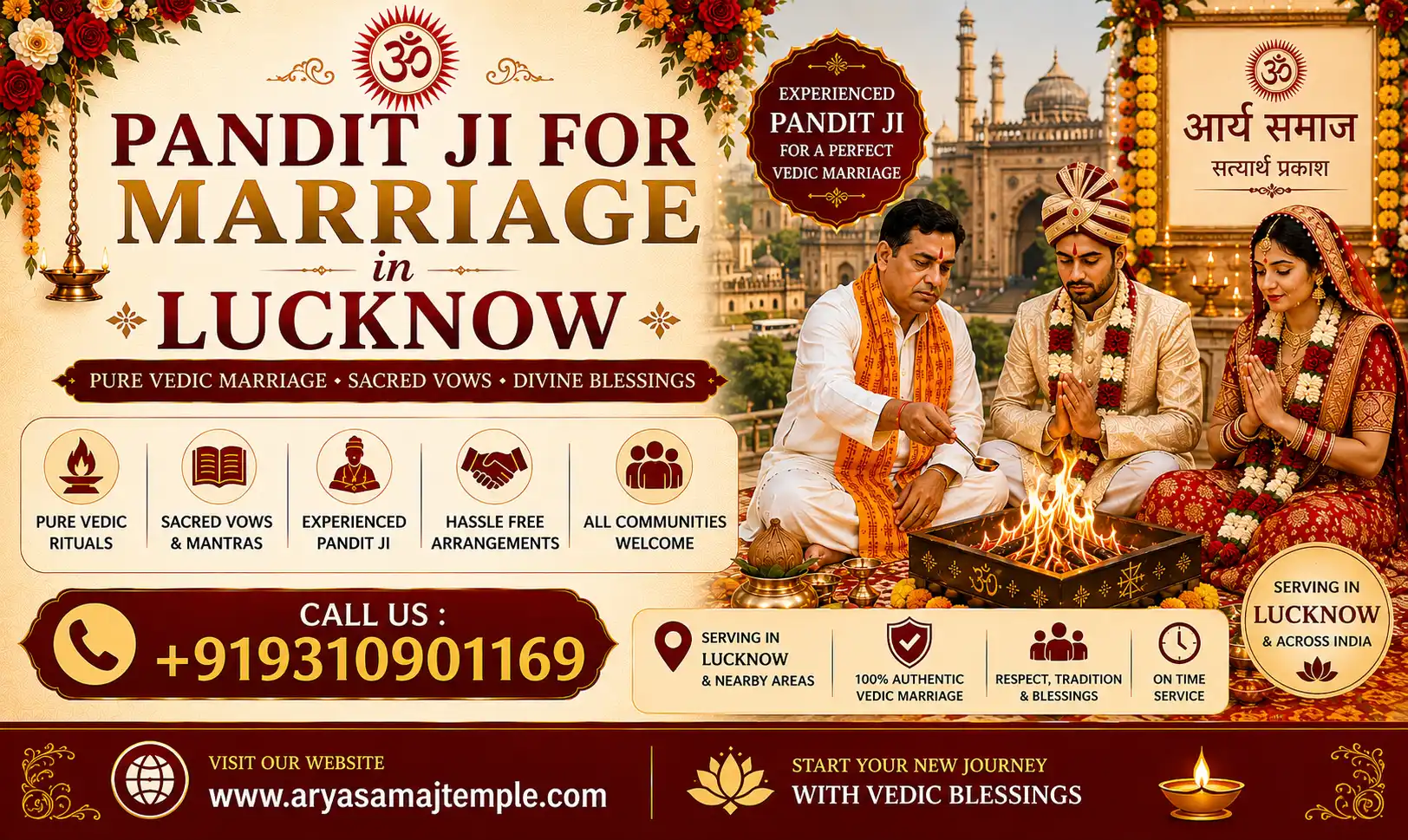 Pandit Ji for Marriage in Lucknow Poster