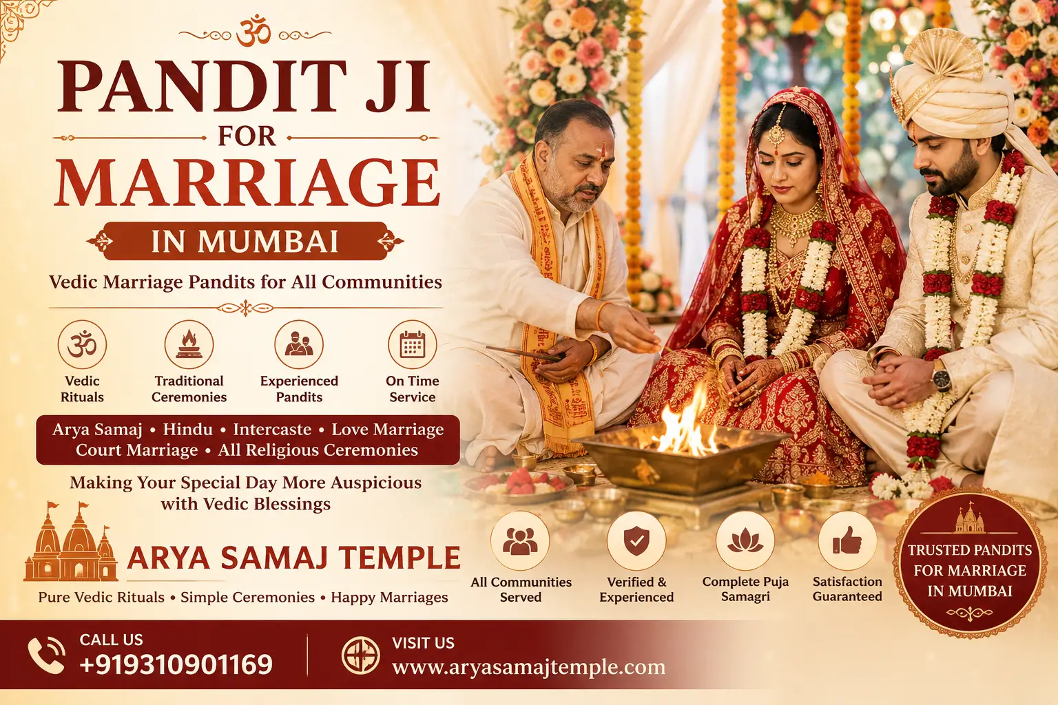 Pandit Ji for Marriage in Mumbai Poster