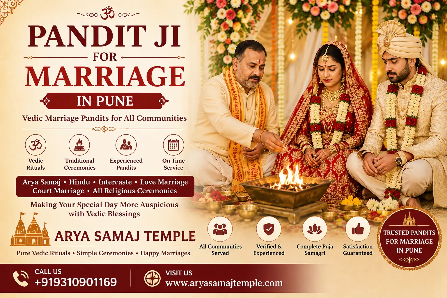 Pandit Ji for Marriage in Pune Poster