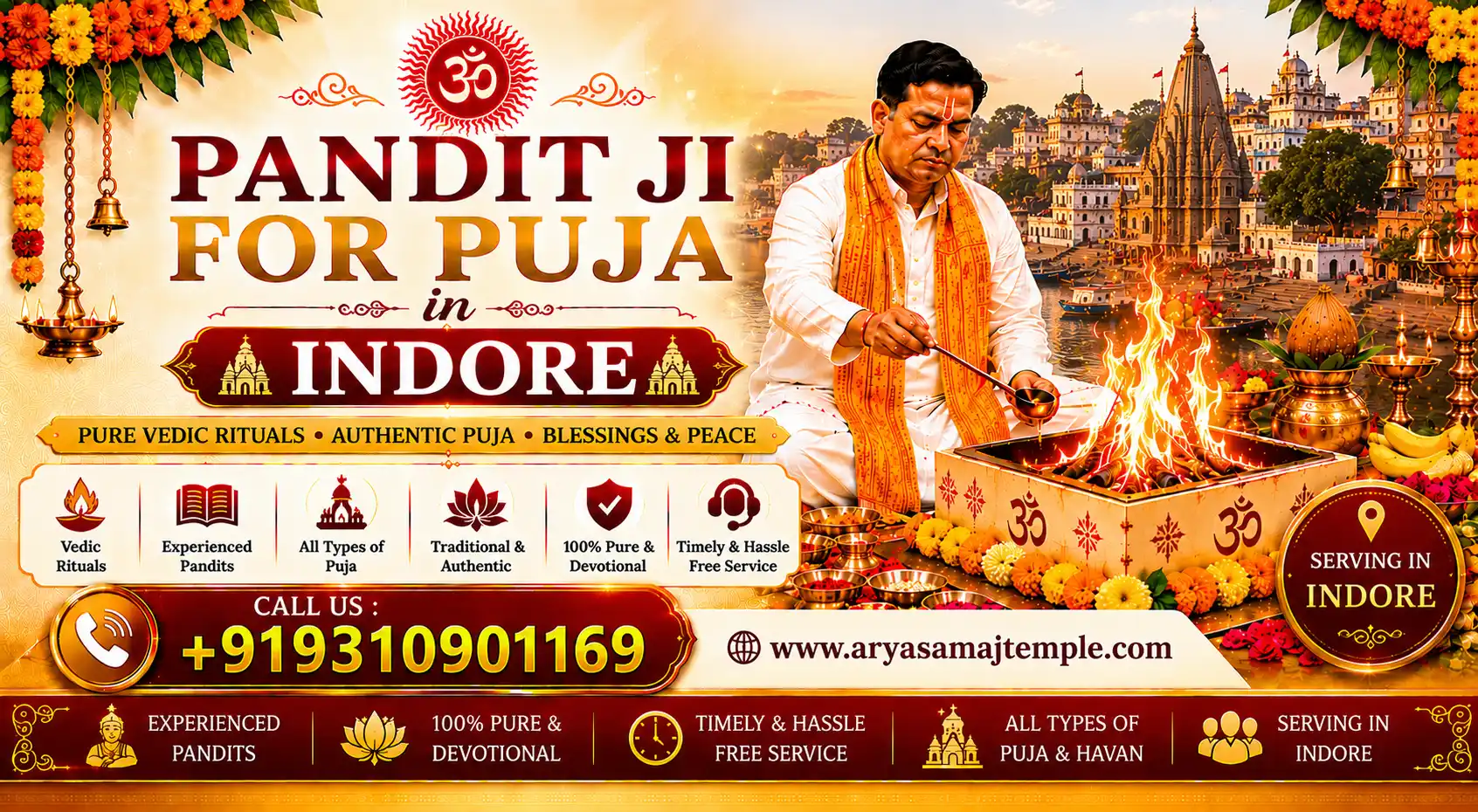 Vedic Rituals by Expert Pandit Ji in Indore